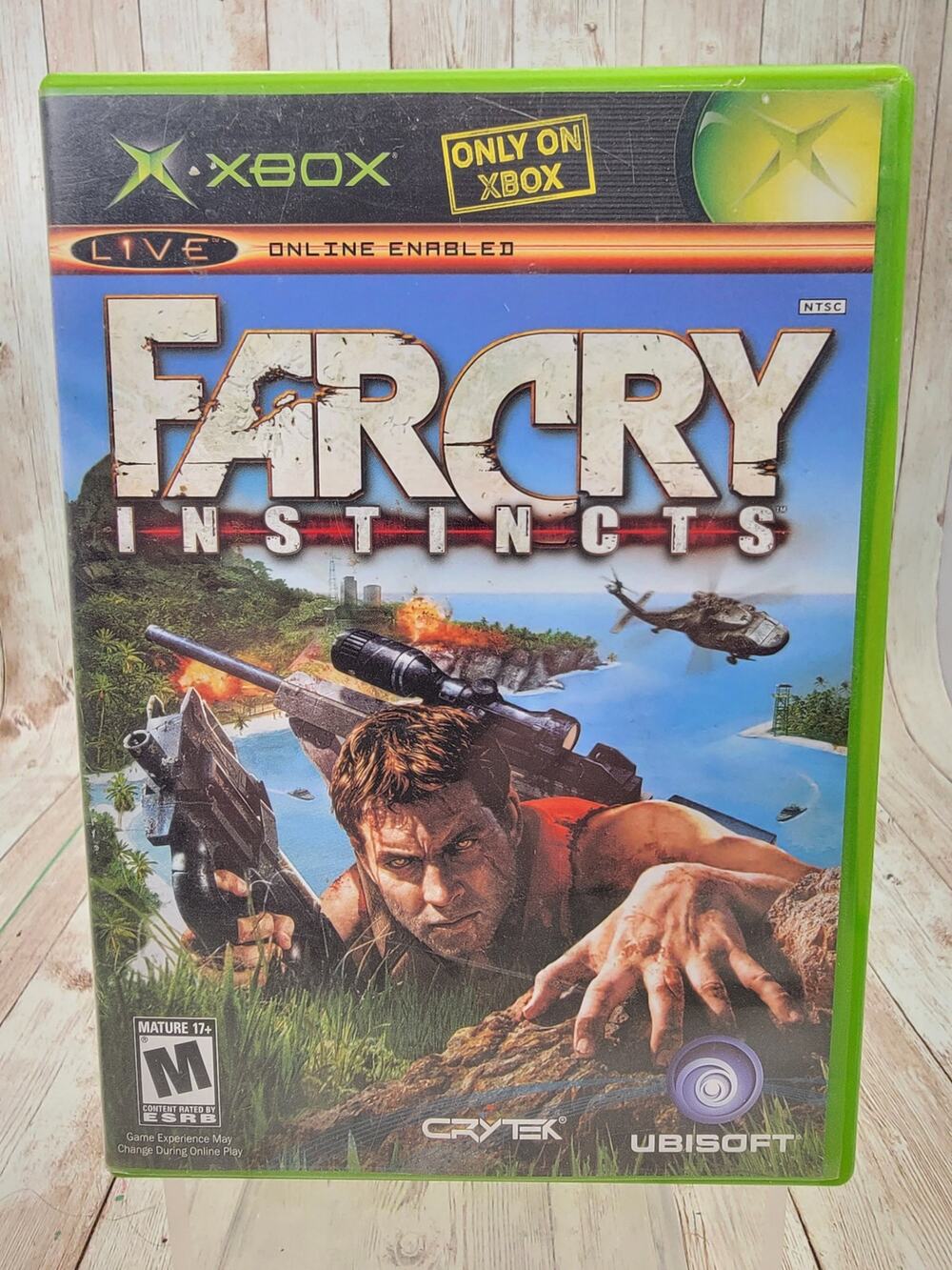 Far Cry: Instincts Microsoft Xbox, 2005 CIB Island Survival FPS Multiplayer